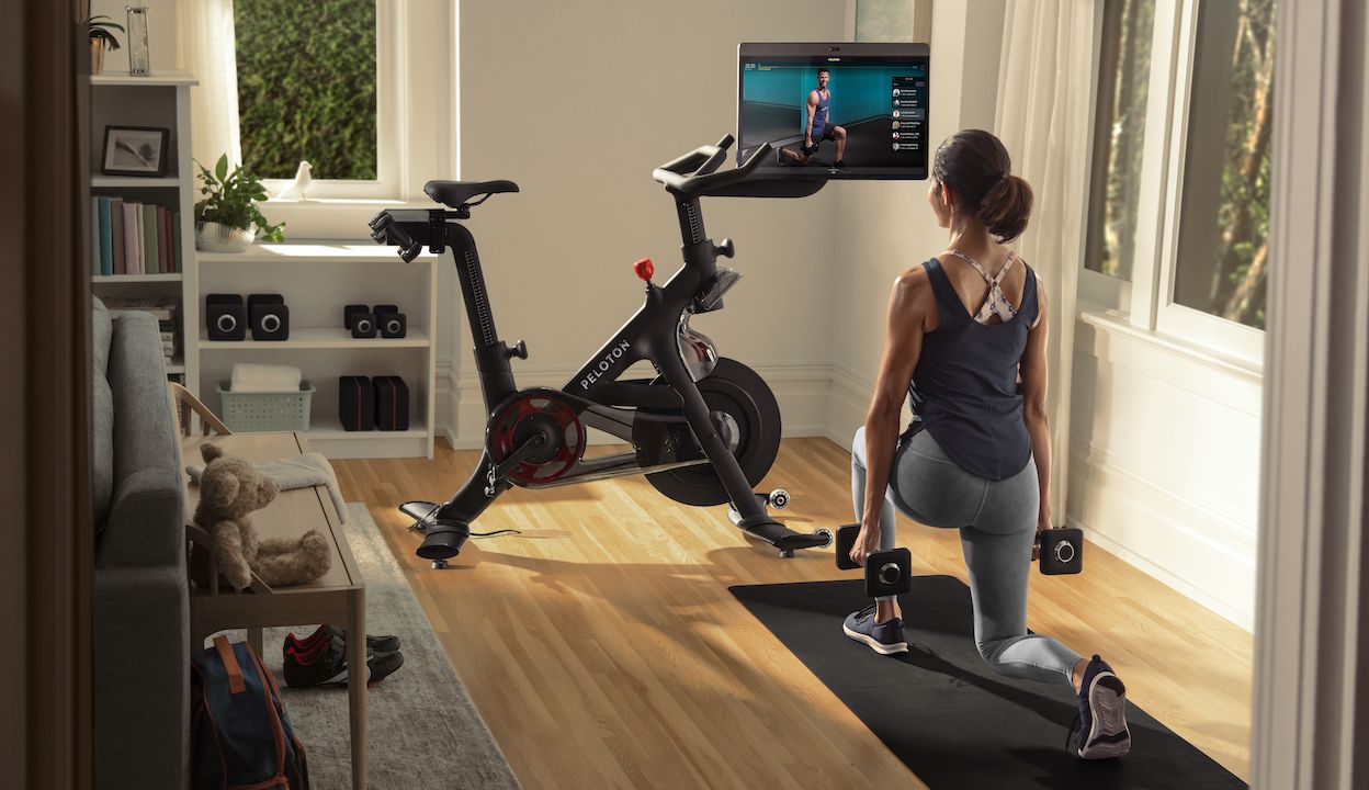 peloton strength equipment